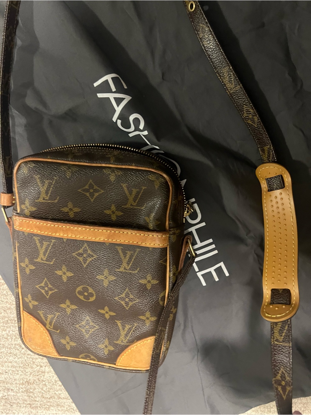 Authentic Louis Vuitton Monogram Danube messenger bag